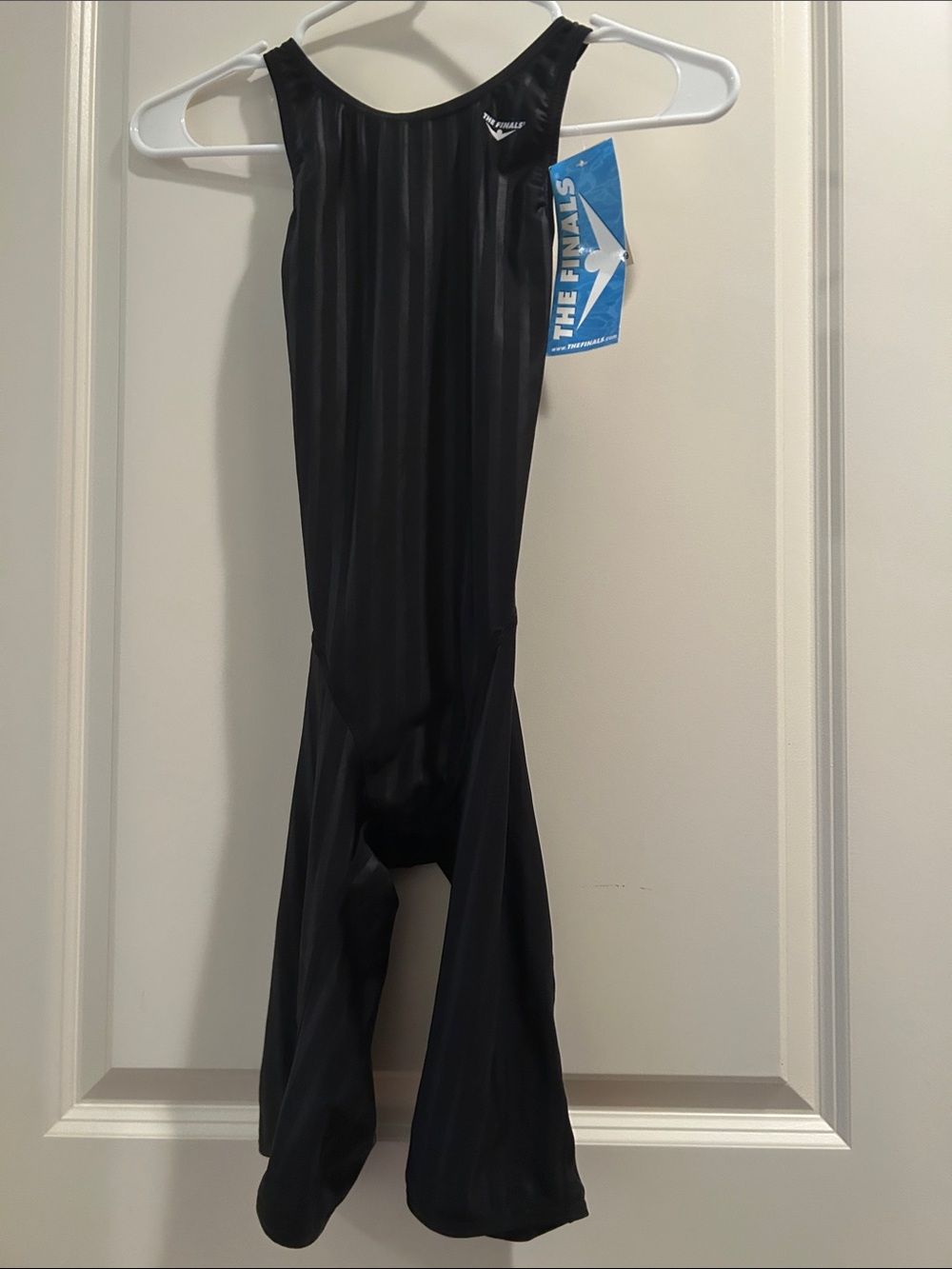 The Finals Black Triathlon Race Unisuit swimwear open butterfly back size 32/XS